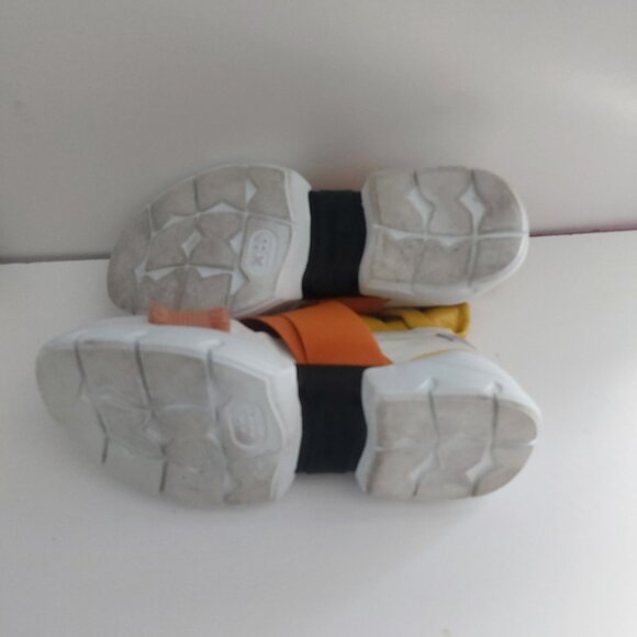 EMILIO PUCCI Sneakers Size 7.5 Colorful Leather Dopamine Slip On Designer Kicks - Picture 9 of 15